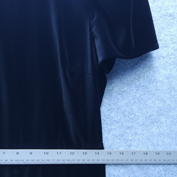 Alice + Olivia Jorah Puff Sleeve Wide Leg Velvet Jumpsuit - Picture 12 of 12